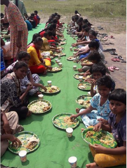 picnic sulla spiaggia